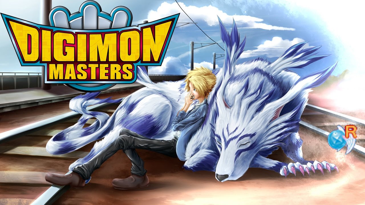 Riding without it open - Digimon Masters