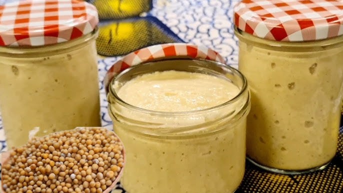 La véritable recette de la moutarde maison (lactofermentée