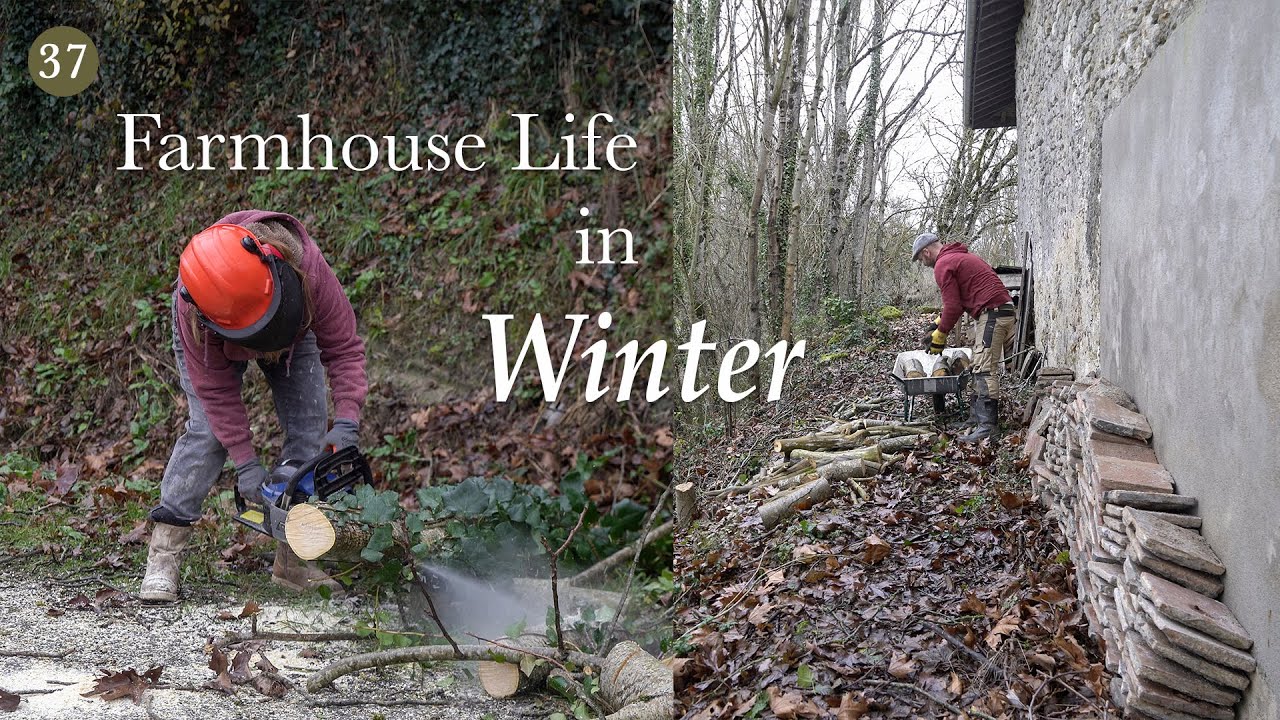 37- Oliebollen, Cozy Fires & Renovation Projects  | End  of Year vlog |  living in rural france