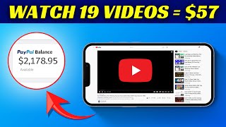 Earn $57 Per HOUR By Just Watching YouTube Videos! (Make Money Online 2022)