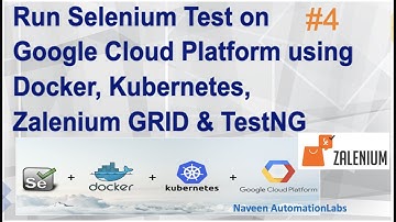 #4 - Run Selenium Test on Google Cloud Platform using @Docker , @Kubernetes, Zalenium GRID & TestNG