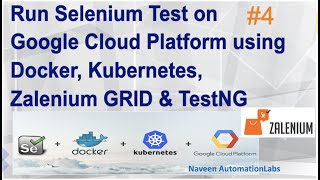 #4 - Run Selenium Test on Google Cloud Platform using @Docker , @Kubernetes, Zalenium GRID & TestNG