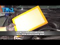 How to Replace Air Filter 2011-2018 Ram 1500