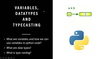 Variables, Data types and Type casting in python | Tutorial 06