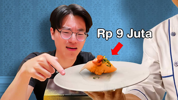Aku Bandingin sushi 9rb VS 9jt