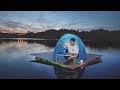 I Went Camping in a Floating Tent on a Lake & It Was Fun Until This Happened…