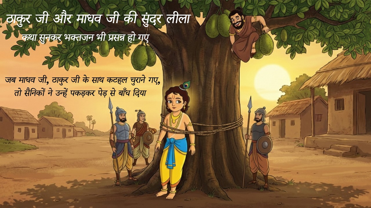 जगन्नाथ जी और माधव दास जी अद्भुत लीलाएं 💗 #kishoriji  #krishna #indreshupadhyayji  ⁨@BhaktiPath⁩