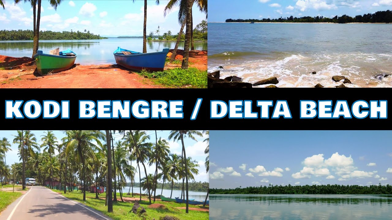Udupi Mangalore Tourist Places | Tourism Kodi Bengre Delta Beach