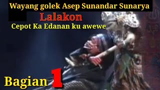 Si Cepot KA edanan ku awewe Wayang golek Asep Sunandar Sunarya Bagian 1