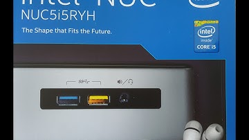 Unboxing Intel NUC 5i5RYH  and setup