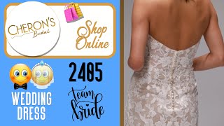 👰Morilee: 2405 Dionne w/o Sleeves | Cheron's Bridal, Wedding Dresses, Chattanooga, TN