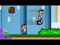 Luigi wins by doing absolutely nothing in Super Mario World