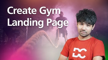 How to Create a Gym Landing Page using Elementor 🔥