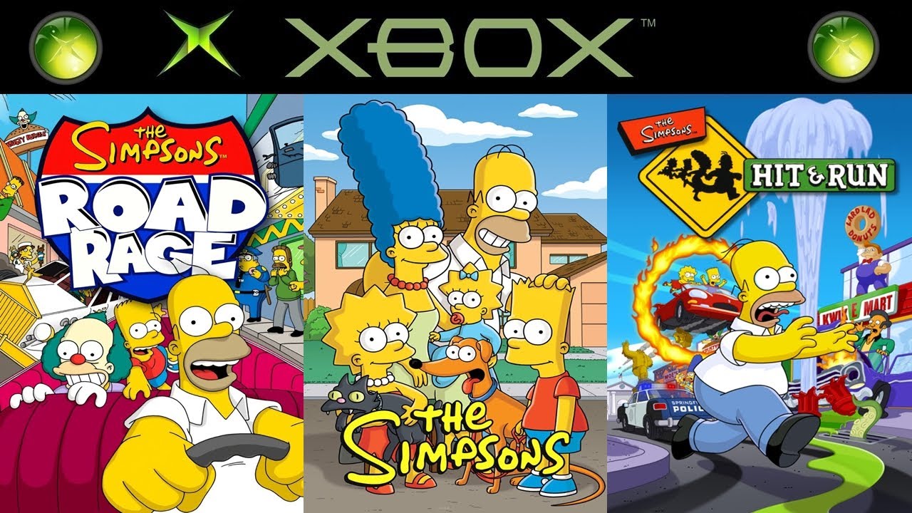 All The Simpsons Games on Xbox - YouTube