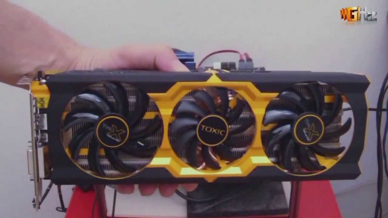 Sapphire Toxic R9 270x Installation Performance Youtube