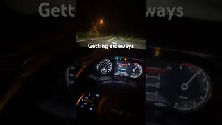 Losing traction on wet roads #hyundai #genesis #kdm #g70 #youtubeshorts