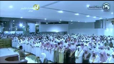 شیخ عبداللہ الجہنی  🕋سورة طه🕋     🕋تراویح الحرم المکی🕋15رمضان 1436ہجری2015