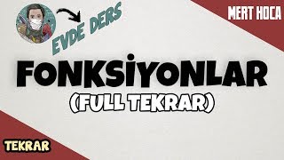 Fonksiyonlar Full Tekrar ( 15 Günde Tüm Matematiği Tekrar Ediyoruz) (Soru Çözümü)