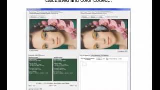 Color Measurement   Full Frame VSS Delta E Mapping