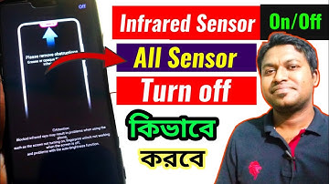 Mobile Sensor Off/On setting bangla te || Infrared/proximity sensor off kivabe korbe mobile e