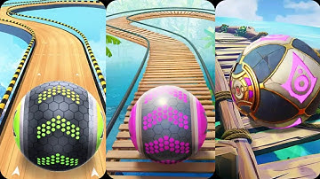 Going Balls VS Rollance Balls,Temple Rolling Balls, Sky Rolling Ball 3D,Gameplay Walkthrough Part 35