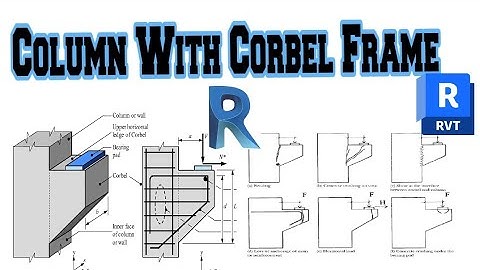 Column With Corbel Frame | part 1 | Revit 2023 Tutorial