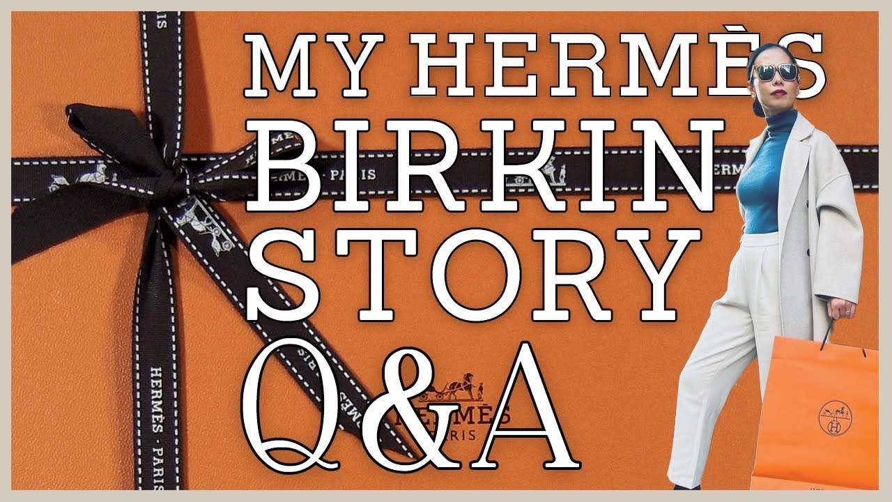 [English sub] Q&A about my Birkin purchase at Hermès in Paris! #hermes  #birkin