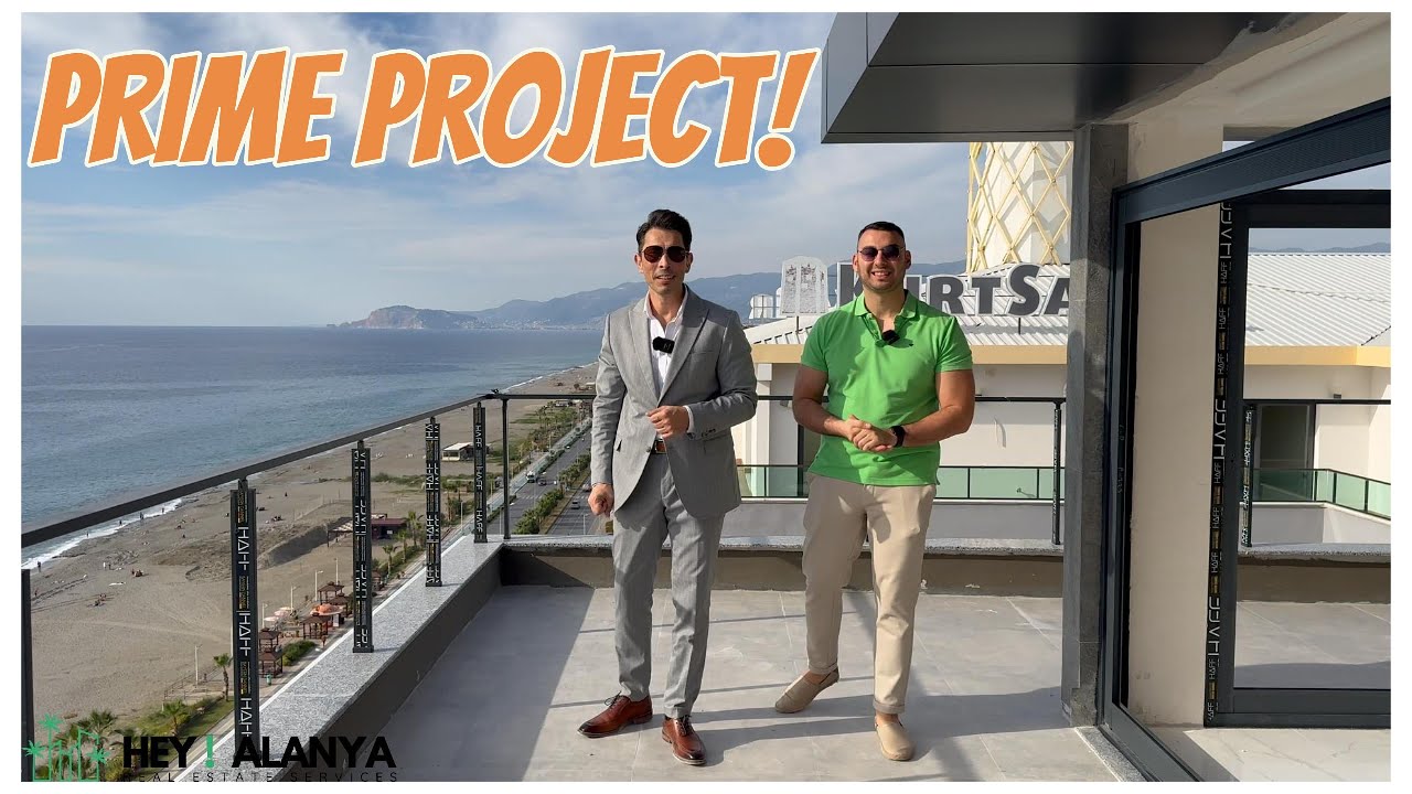 Sonas Prime Ein Premium Projekt mit ultra luxuriöser Ausstattung direkt am Strand in Alanya! #alanya