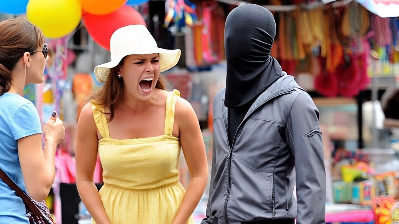 #mannequin Manequim Vivo assustando pessoas - Pegadinha