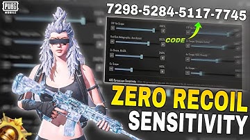 NEW UPDATE 🔥BEST SENSITIVITY CODE + CONTROL SETTINGS PUBG MOBILE/BGMI 4FINGER 🔥