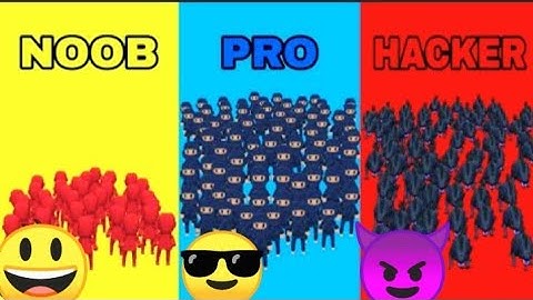 crowd city op gameplay #crowd City #1 #noob #pro #hacker @pummy gaming