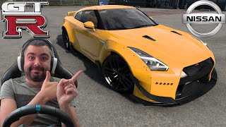 Nissan GT-R 2017 ГОДЗИЛА Euro Truck Simulator 2 /MOD/