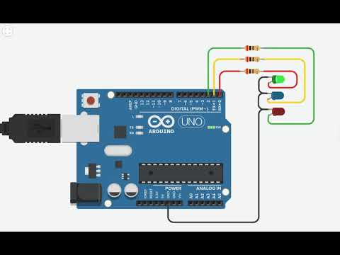 Arduino ไฟกระพริบ Codeอยู่ใต้คลิป - YouTube