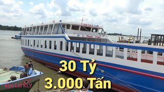 Hạ Thủy Tàu Phà 30 Tỷ .Phước Trâm. Vượt Biển PHÚ QUỐC, HÀ TIÊN