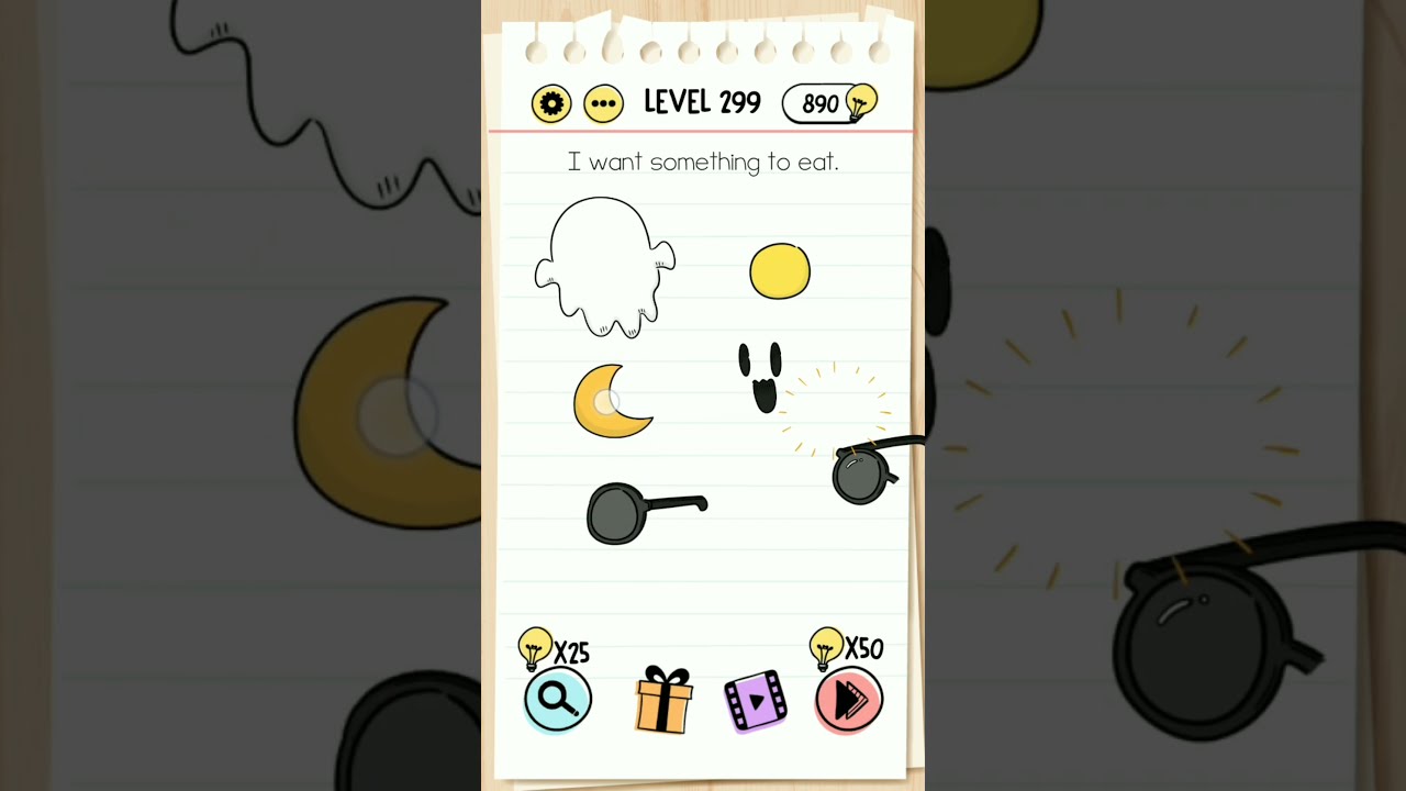 Brain Test Level 299 I Want Something To Eat 