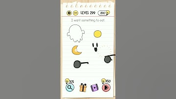 Brain Test Level 299 i want something to eat.