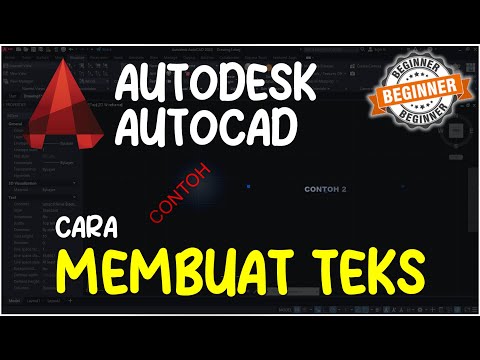 AutoCAD Cara Membuat