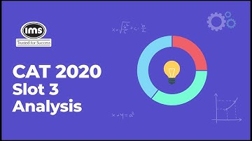 CAT 2020 Slot 3 Analysis | ft. Shashank Prabhu from IMS India
