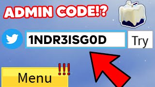 This NEW *ADMIN* CODE Gives FREE FRUITS in BLOX FRUITS! screenshot 4