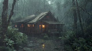 Leave Your Troubles Behind And Sleep Well with the Rain in the Forest | ASMR Rain Sounds Sleep