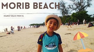 Morib Beach ⛱ Selangor Malaysia  ll Nearest Beach from KL ll Lots of Fun by Arhaan at Morib Beach