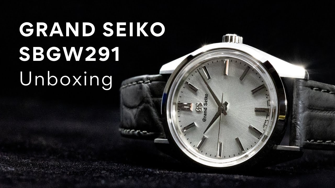 Grand Seiko STGK009 Unboxing - YouTube