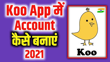 Koo app me account kaise banaye | how to create Koo app account | Koo app