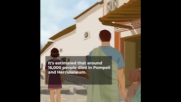 The Eruption of Mount Vesuvius: A 2,000-Year-Old Disaster #history #shorts