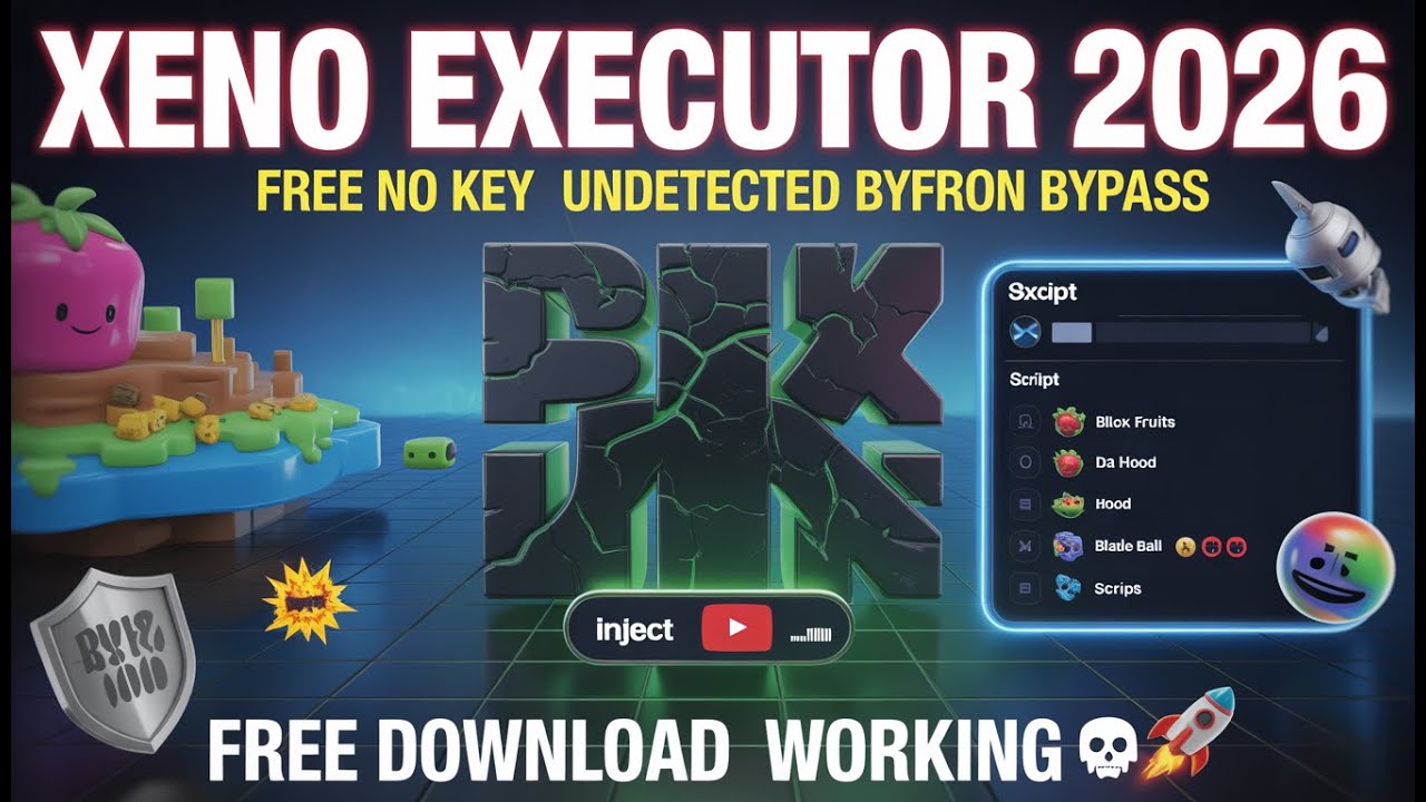 XENO Roblox Executor 2026 [FREE No Key] | OP Undetected Exploit + Byfron Bypass | Best Roblox
