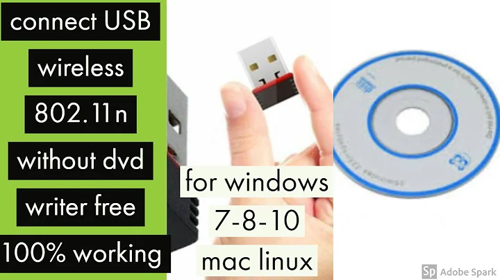 how to install  802.11n wireless wifi adapter without dvd driver for windows 7-18-0  mac linux 100%