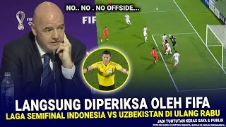 🔴 Laga Semifinal Timnas Indonesia U-23 vs Uzbekistan DIULANG RABU Usai Wasit CURANG Jadi TuntutanKu