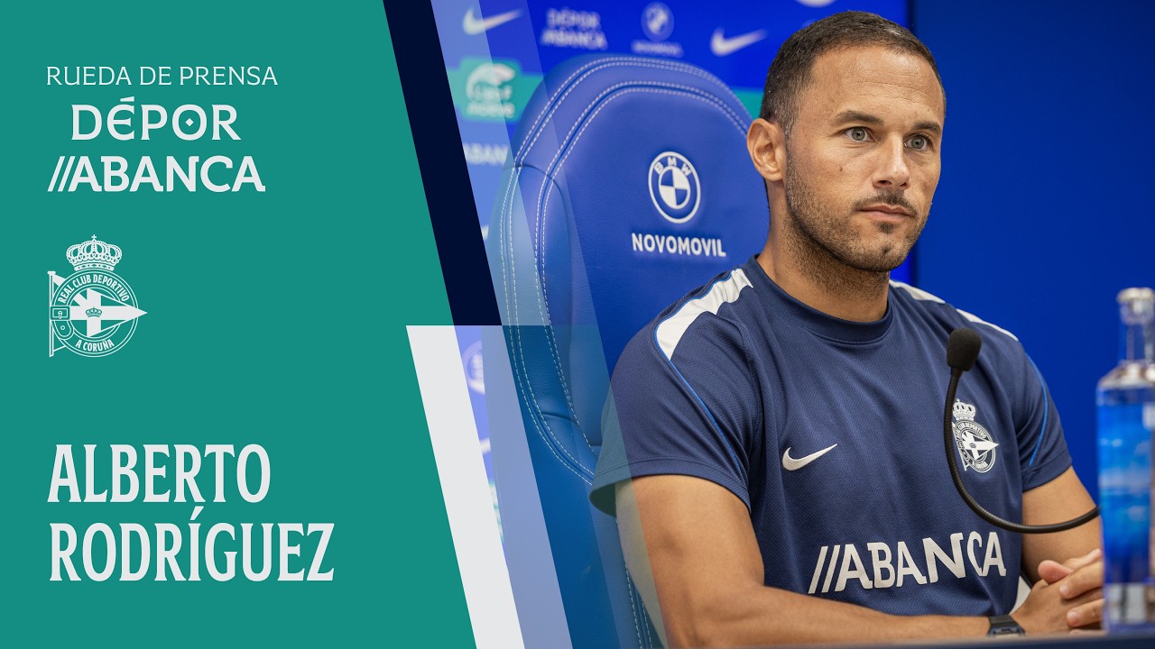 Rueda de prensa de Alberto Rodríguez previa al Dépor ABANCA - Atlético de Madrid