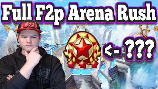 F2p Units Only Arena Rush, Can we still get Guardian Rank? - Summoners War