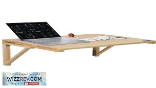 VEVOR Wall Mounted Folding Table 31.5" x 23.62" Wall Mount Drop Leaf